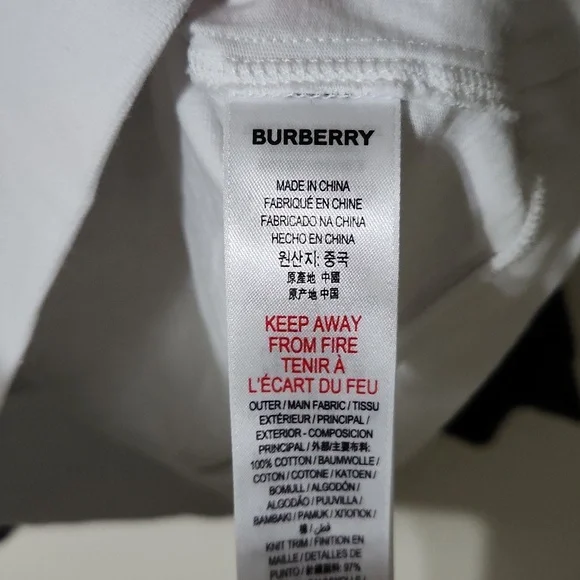 Burberry London Distorted Photo T Shirt - Picture 6 of 8